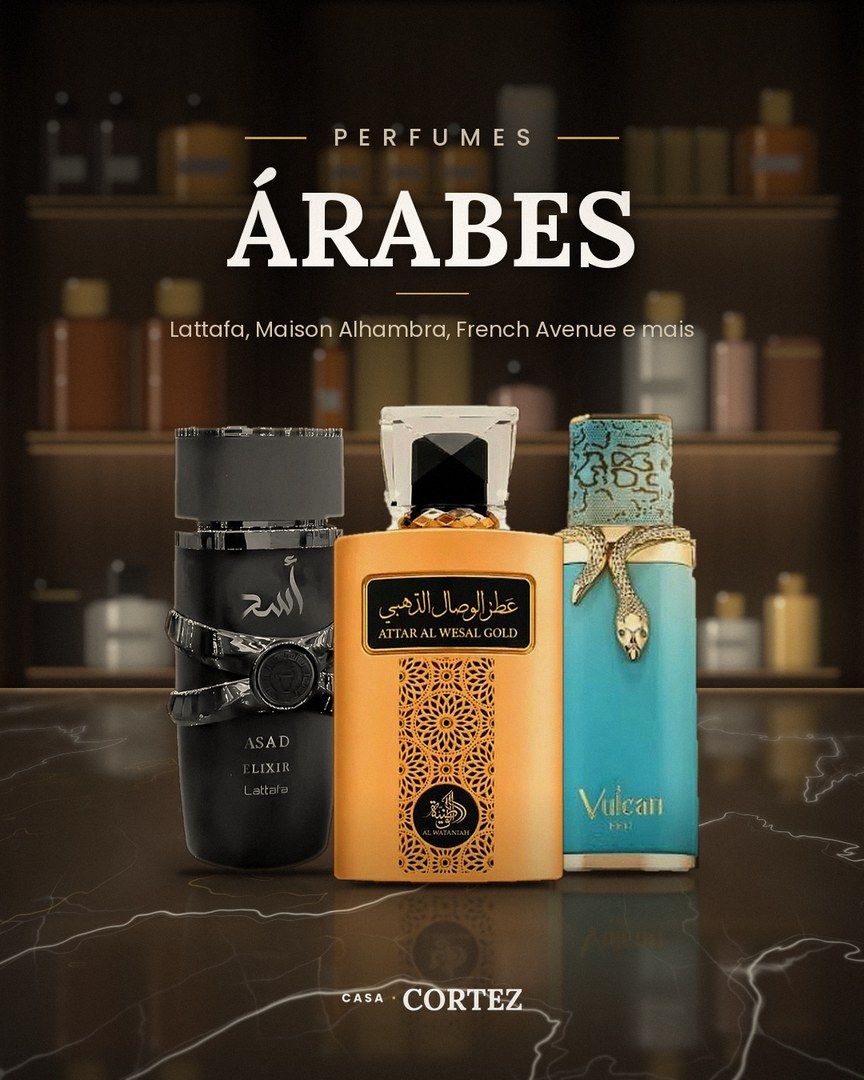 Perfumes Árabes e Inspirados